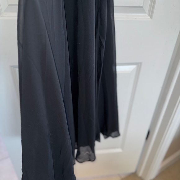 Charming Endearment Black Lace-Up Trumpet Maxi Dress sz XL NWT - Picture 10 of 12